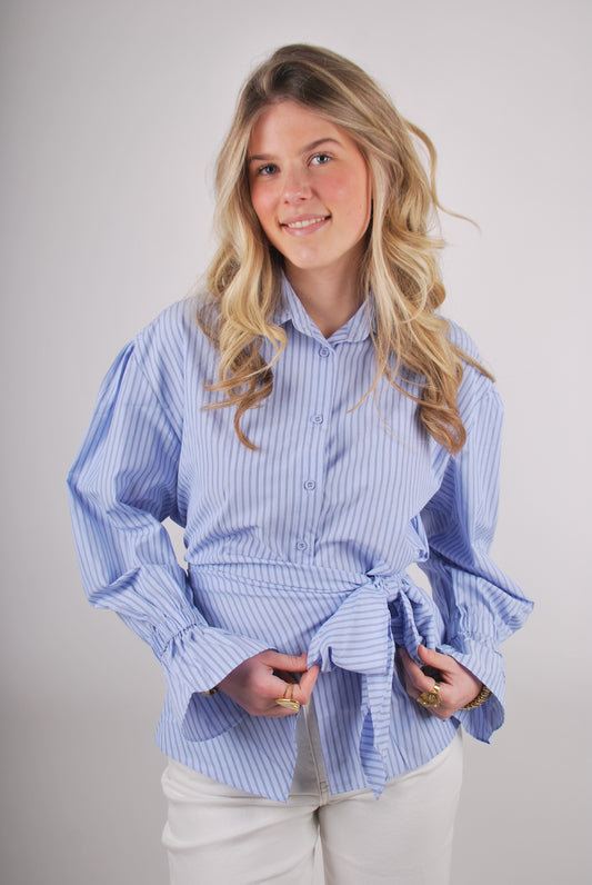 Jet Blouse - Blauw