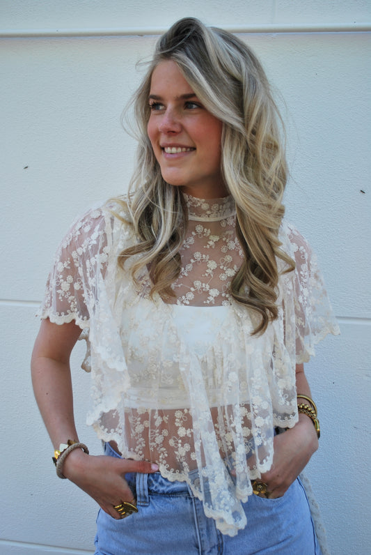 Loulou Top - Creme