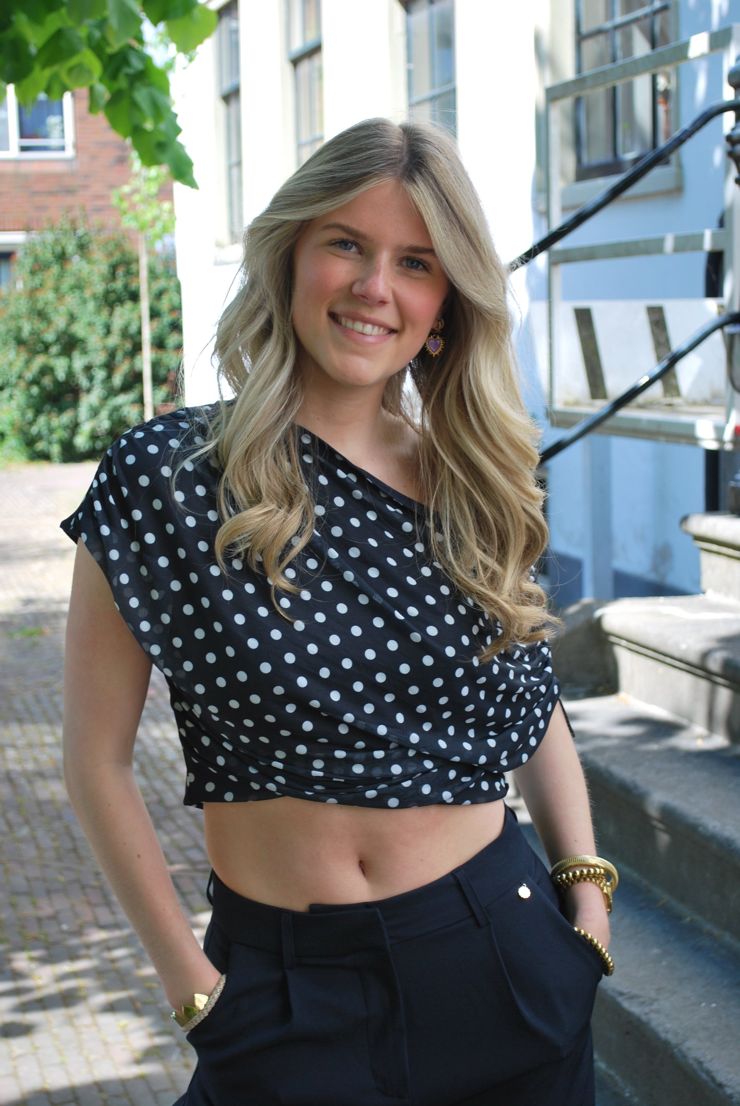 Ambika Hailey Top - Navy