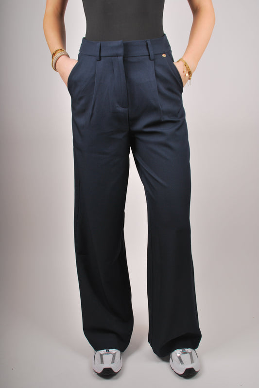 Gris Pantalon - Navy
