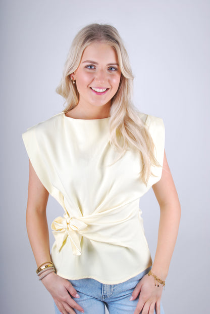 Ambika Britt Top - Geel