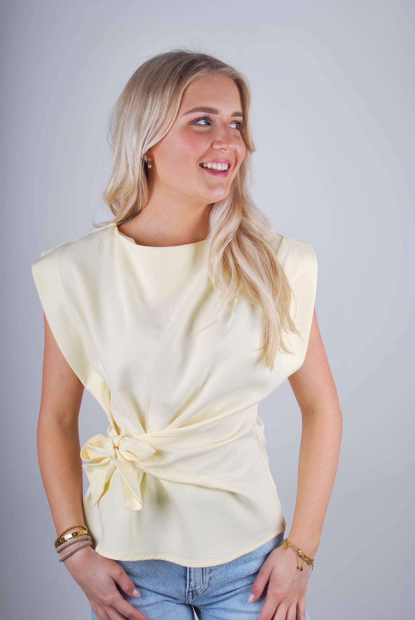 Ambika Britt Top - Geel