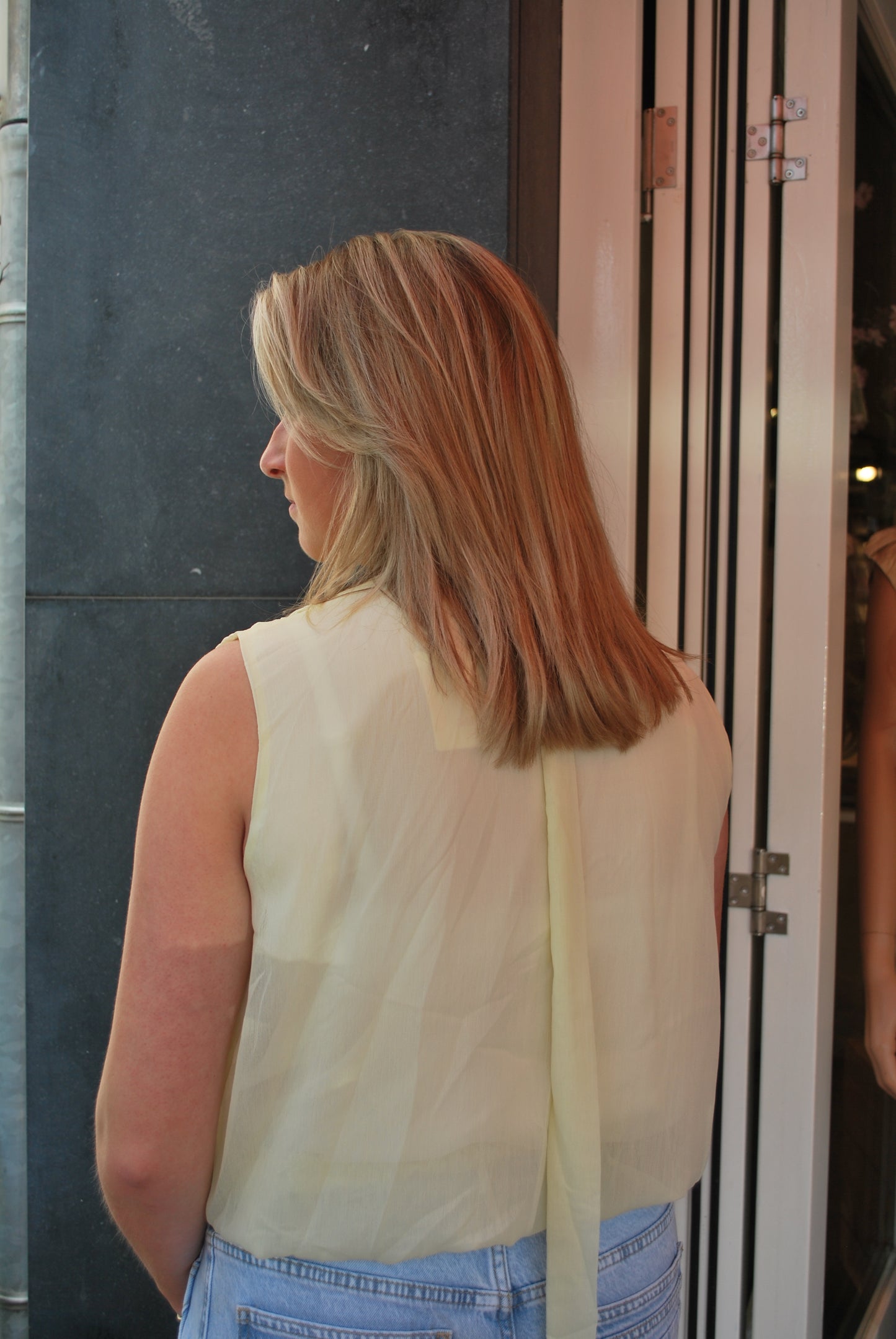Marly Top - Geel