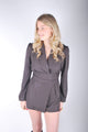 Noelle Playsuit - Bruin