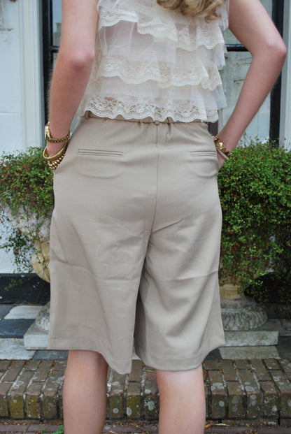 Fem Bermuda - Taupe