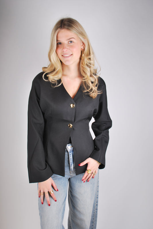 Sita Blazer - Zwart