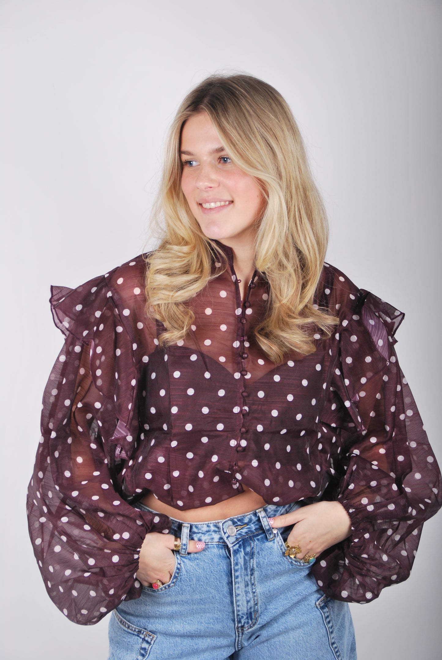 Jenny Blouse - Bordeaux