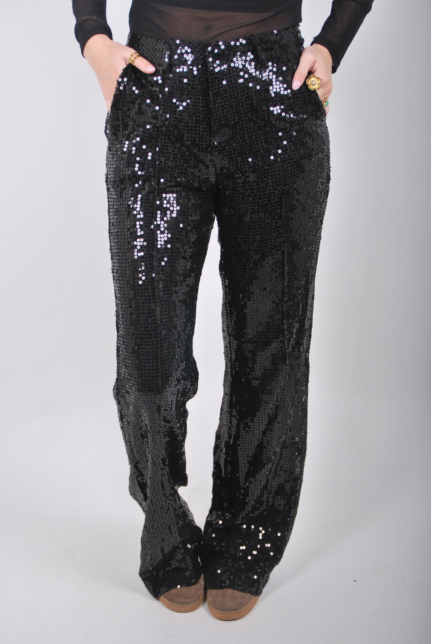 Jade Pailletten Broek