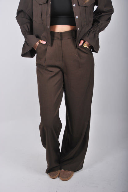 Gris Pantalon - Bruin