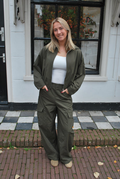 Amelia Ambika Jas - Groen