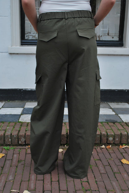 Alyna Ambika Cargo Broek - Groen