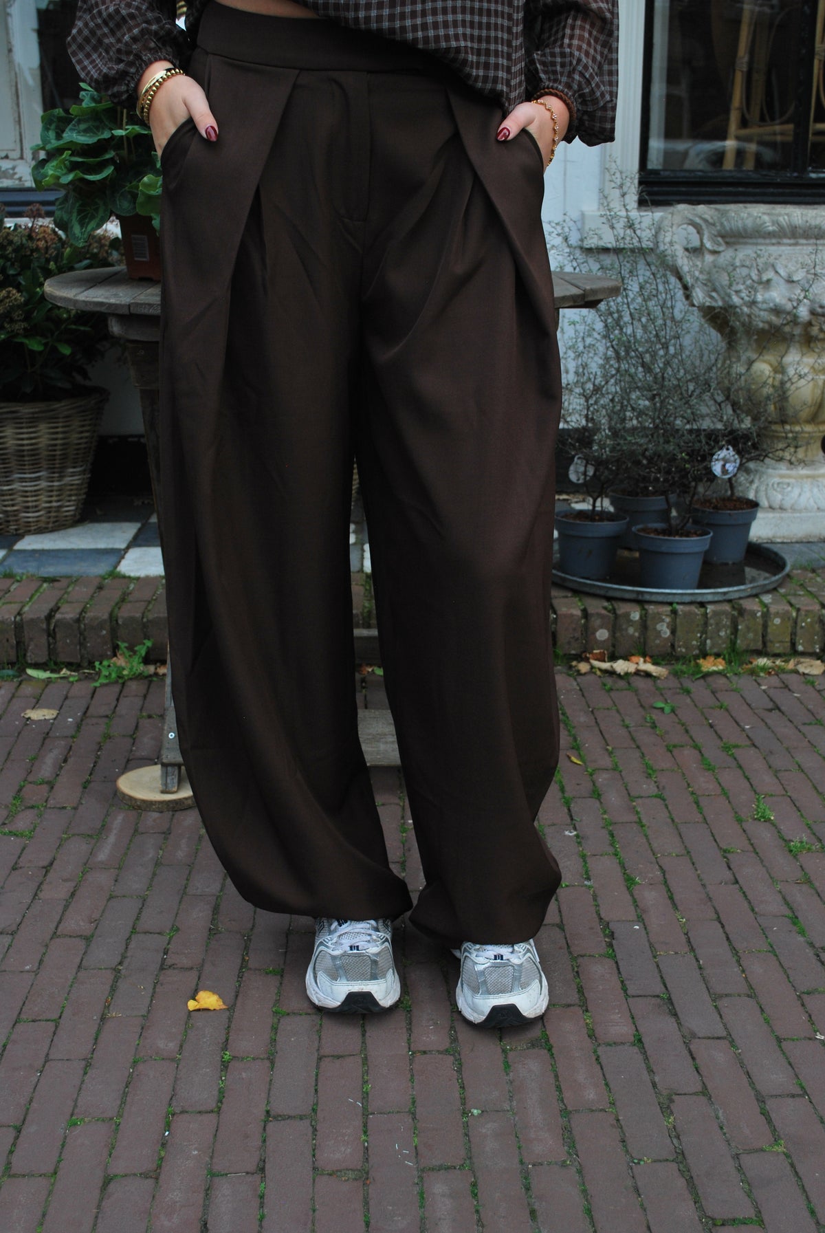 Kickel Balloon Pantalon Ambika - Bruin