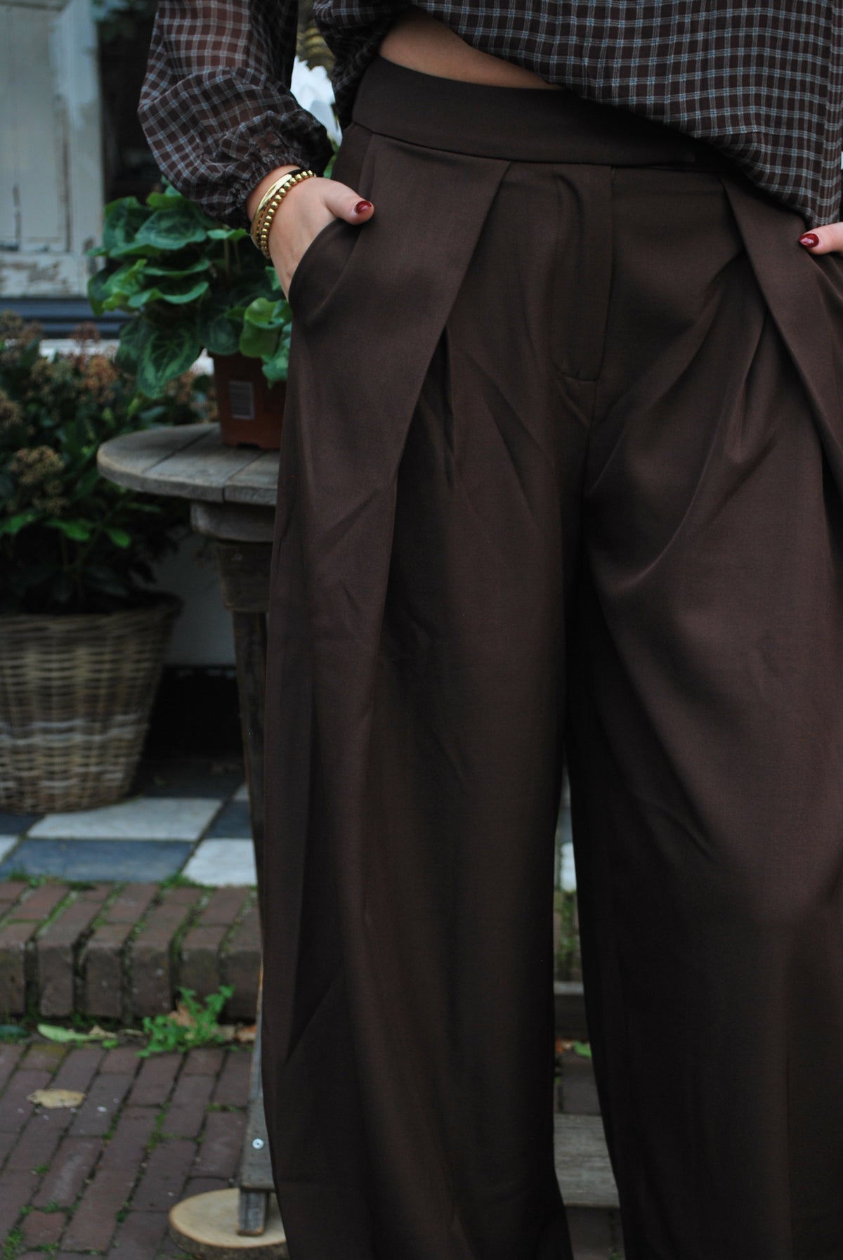 Kickel Balloon Pantalon Ambika - Bruin