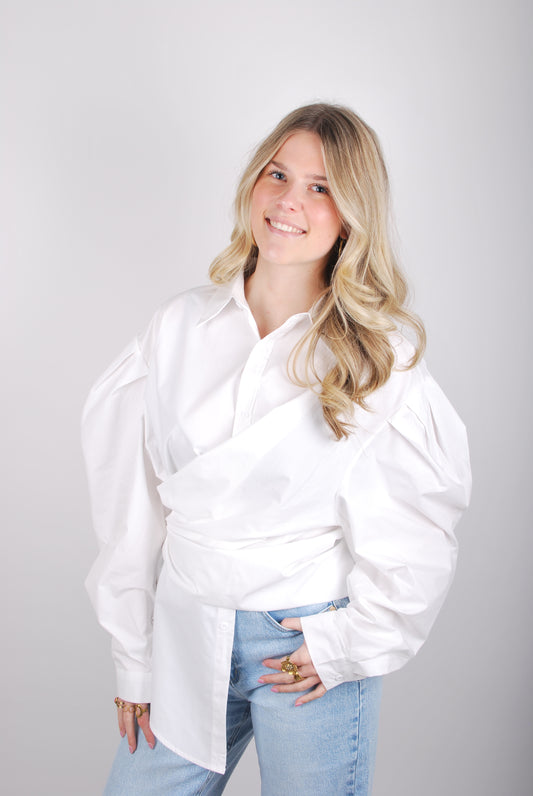 Joy Blouse - Wit