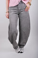 Abby Balloon Jeans - Grijs