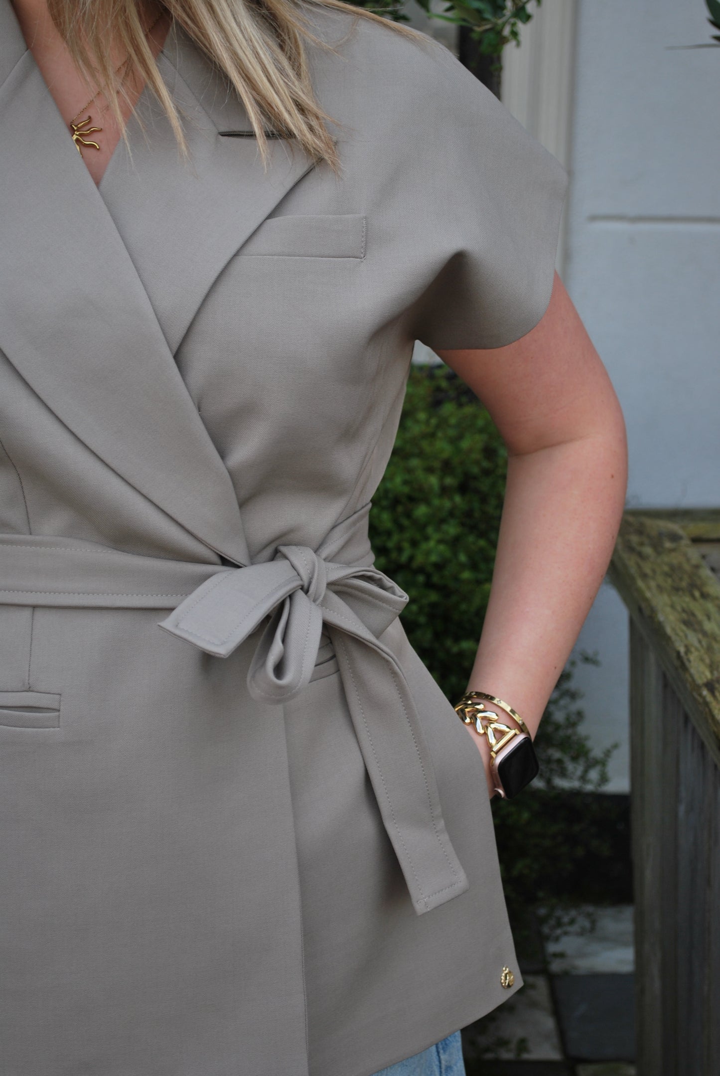 Ambika Mirte Gilet - Taupe