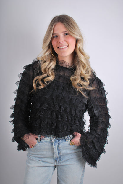 Tess Top - Zwart