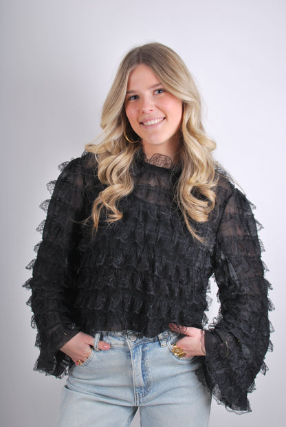 Tess Top - Zwart