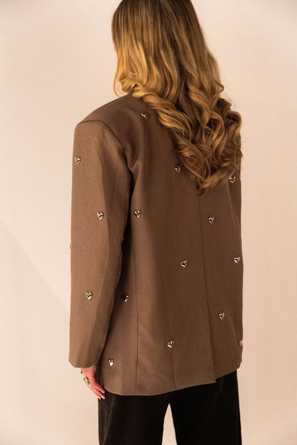 Hannah Taupe Blazer