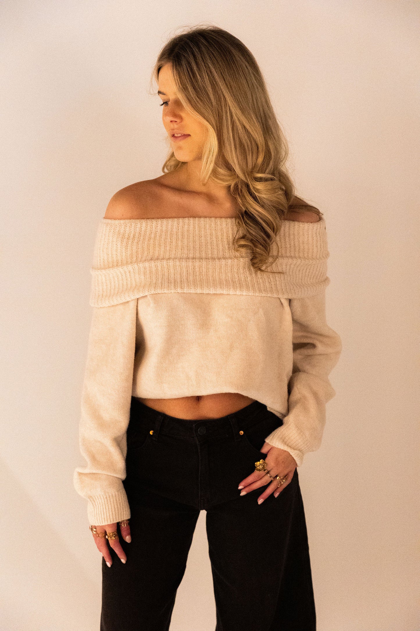 Tess Off-Shoulder Sweater