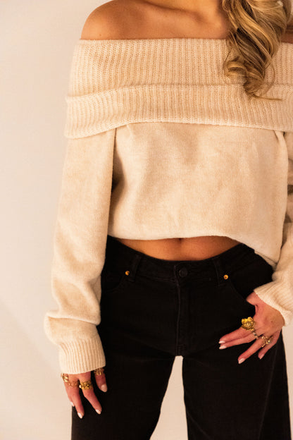 Tess Off-Shoulder Sweater