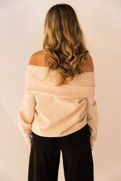 Tess Off-Shoulder Sweater