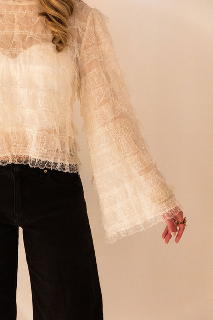 Liva Top - Ecru