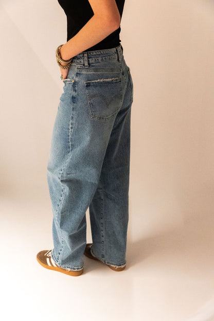 Bella Balloon Jeans - Blauw