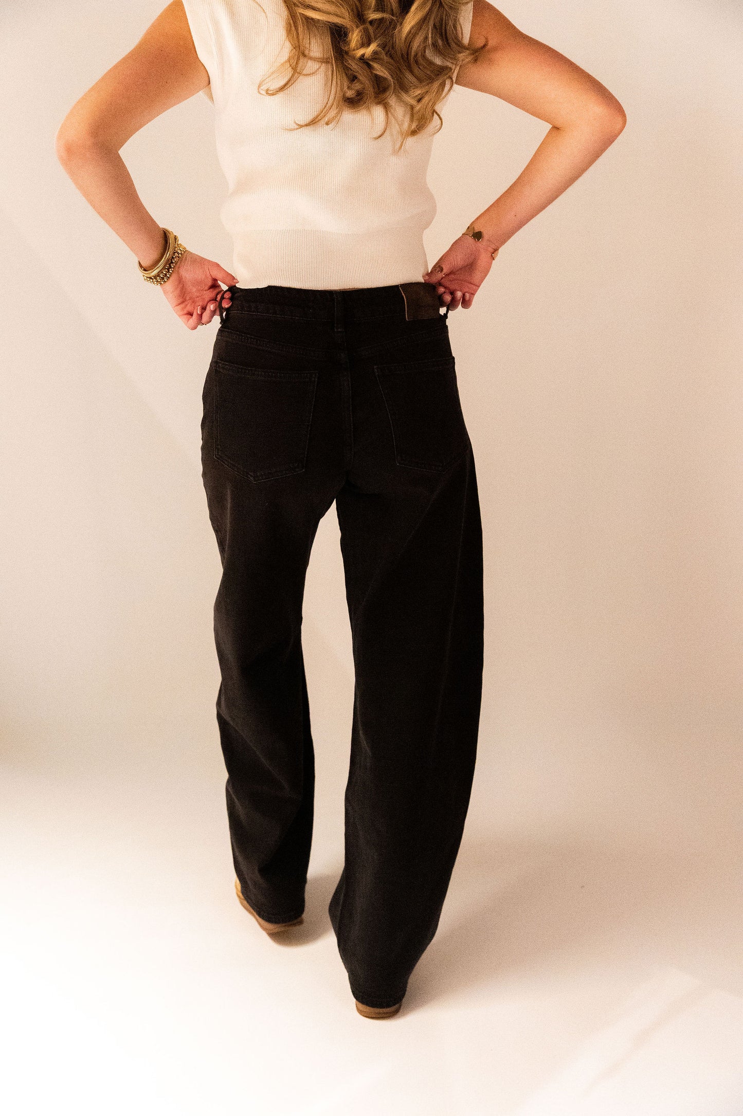 Bella Balloon Jeans - Bruin